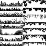 selection of vector borders and ...