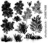 set of editable vector sea...