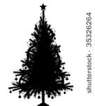 editable vector silhouette of a ...