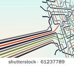 abstract editable vector...