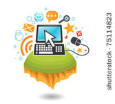 computer and internet world
