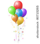 colorful vector balloons eps10