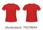 vector illustration of red men...
