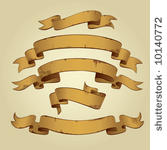 old banners  vector . in the...
