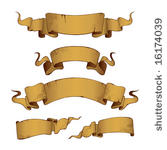 old banners  vector . in the...