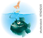 a modern financial goose fish