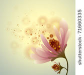 flower romantic background peony