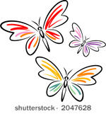 butterflies  vector . this is a ...