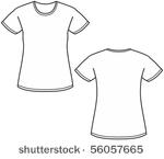 women's t shirt illustration