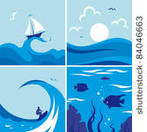 water world   ocean and sea....