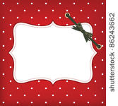 vector greeting christmas card...