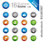 glossy buttons   office and...