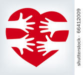 hands together over heart....