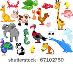extra large set of animals...
