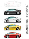 vector illustration of  sports...