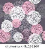 vector flower pattern. ...
