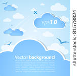 good weather background. blue...