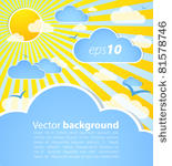 good weather background. blue...
