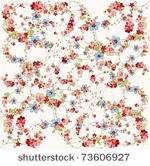flower background vector...