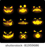 scary carved pumpkins faces