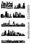 set of cities. vector