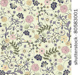 floral seamless pattern  vector ...