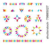 big vector set of icons  ...