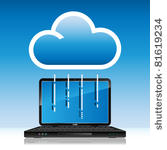 cloud computing concept