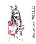 fashion illustration girl