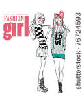 fashion illustration girls