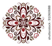 vector vintage floral pattern