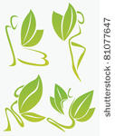 vector collection of girl's...