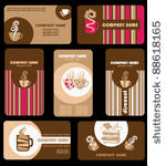 set of variety business coffee...