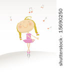 vector illustration of a little ...
