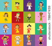 happy kids diversity of...