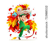 a chinese new year celebration...