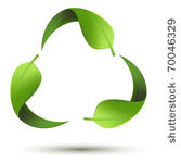 illustration of recycle symbol...