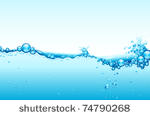 illustration of water splash on ...
