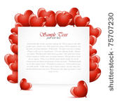 illustration of heart shape...