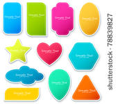 illustration of different shape ...