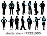 illustration of set of...