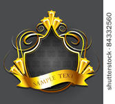 illustration of royal badge...