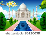 illustration of front view of...