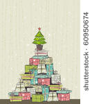 color background with christmas ...