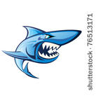 blue shark logotype