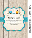 blue cupcake card