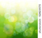 green bokeh abstract light...
