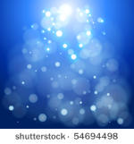 blue bokeh abstract light...