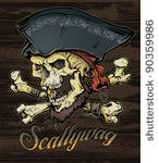 skallywag pirate skull