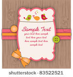 cute birdie scrapbook style...